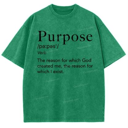 Purpose Snowflake Vintage Washed T-Shirt