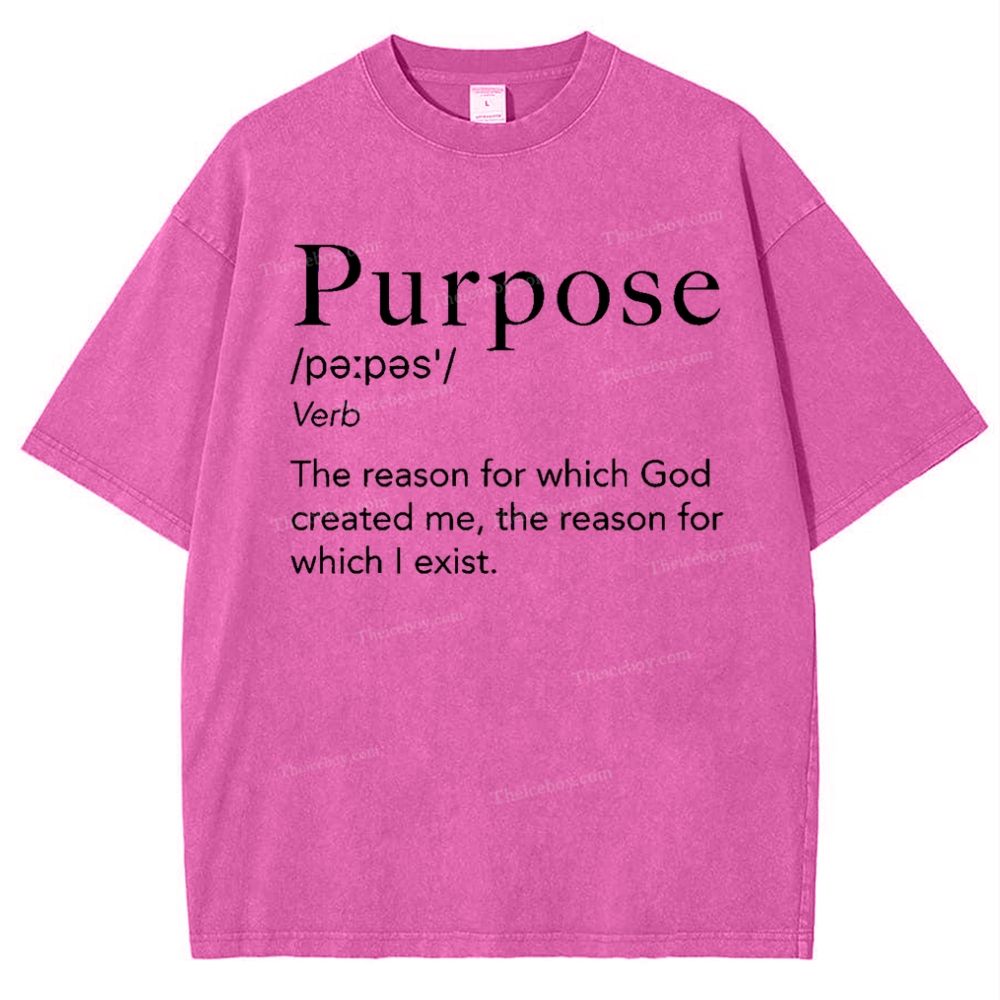 Purpose Snowflake Vintage Washed T-Shirt