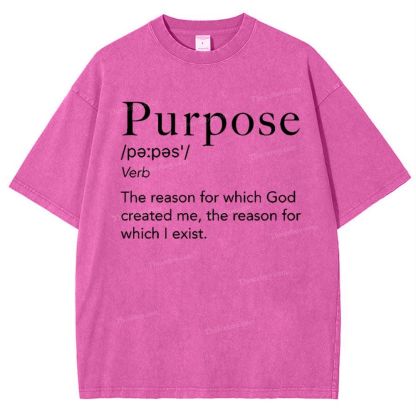Purpose Snowflake Vintage Washed T-Shirt