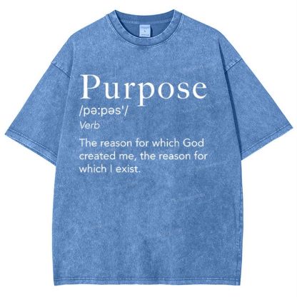 Purpose Snowflake Vintage Washed T-Shirt