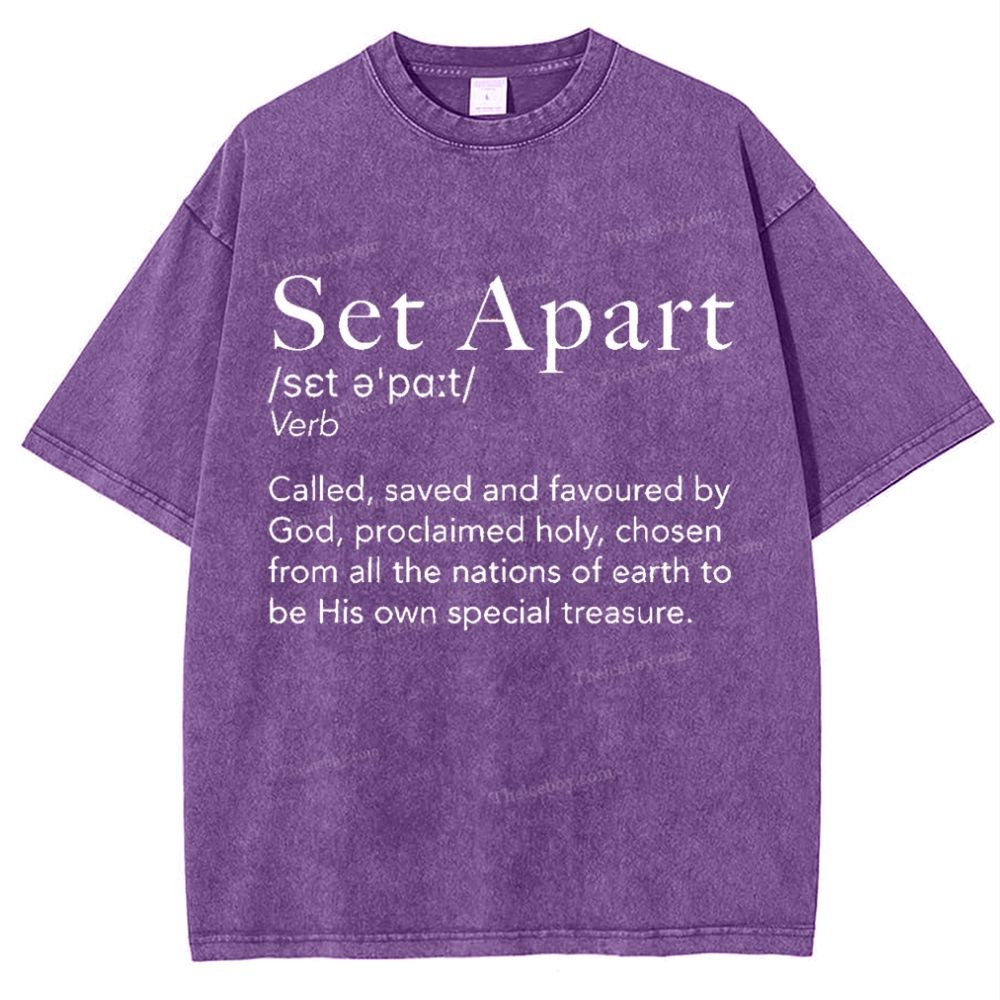 Set Apart Snowflake Vintage Washed T-Shirt