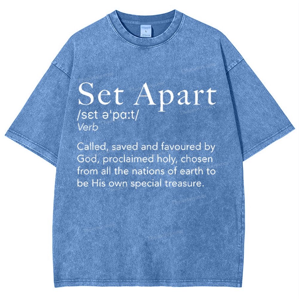 Set Apart Snowflake Vintage Washed T-Shirt