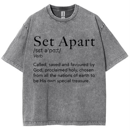 Set Apart Snowflake Vintage Washed T-Shirt
