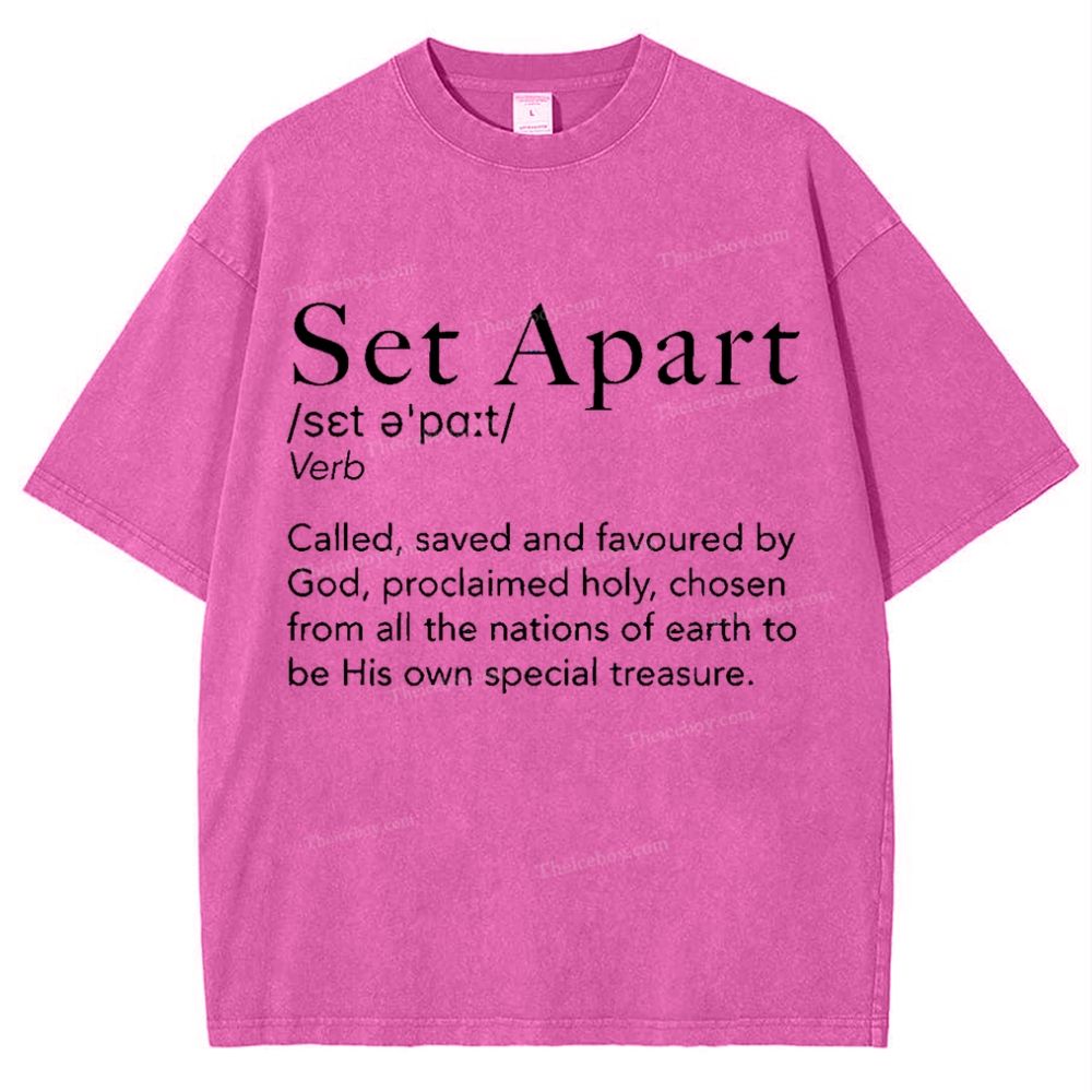 Set Apart Snowflake Vintage Washed T-Shirt