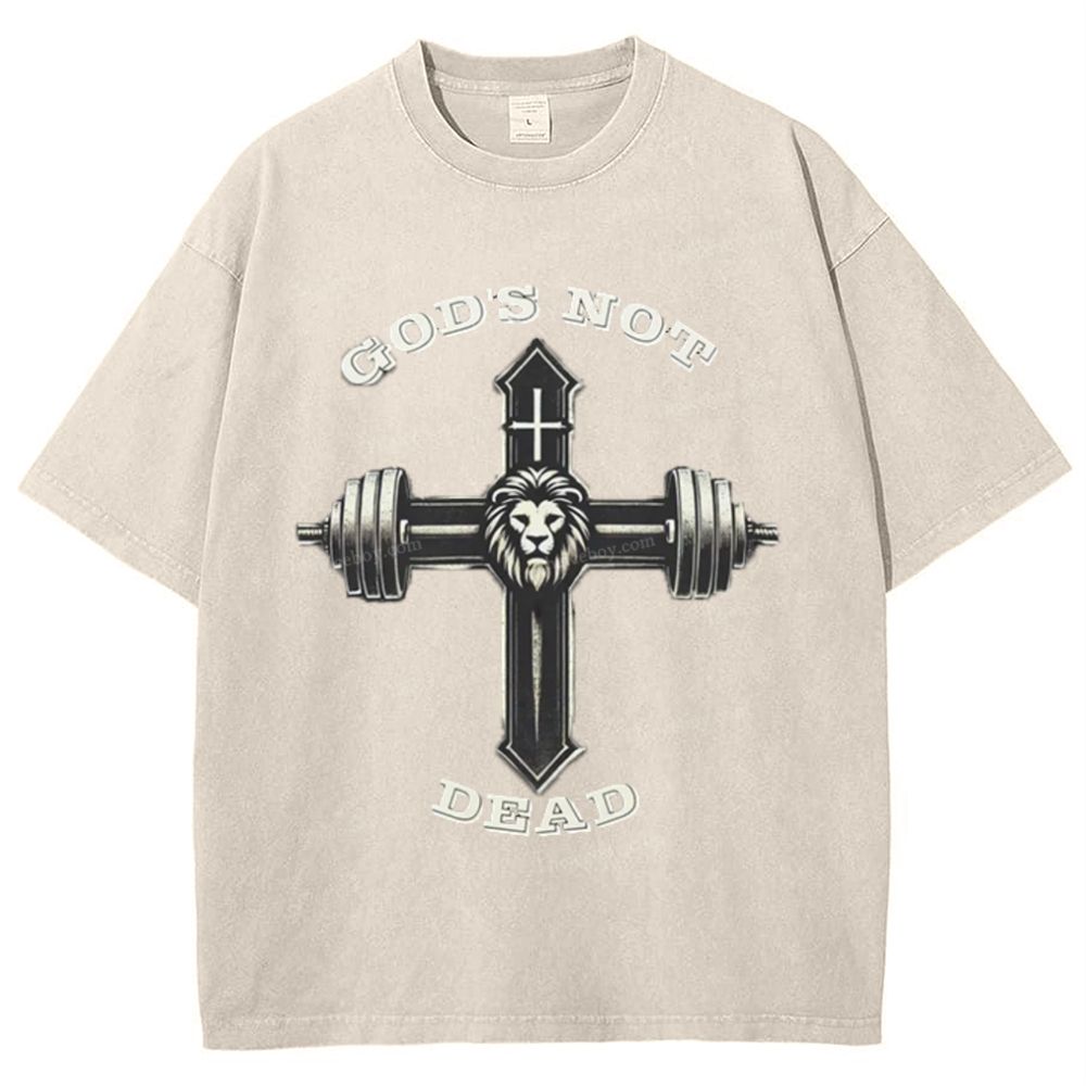 God's Not Dead Snowflake Vintage Washed T-Shirt