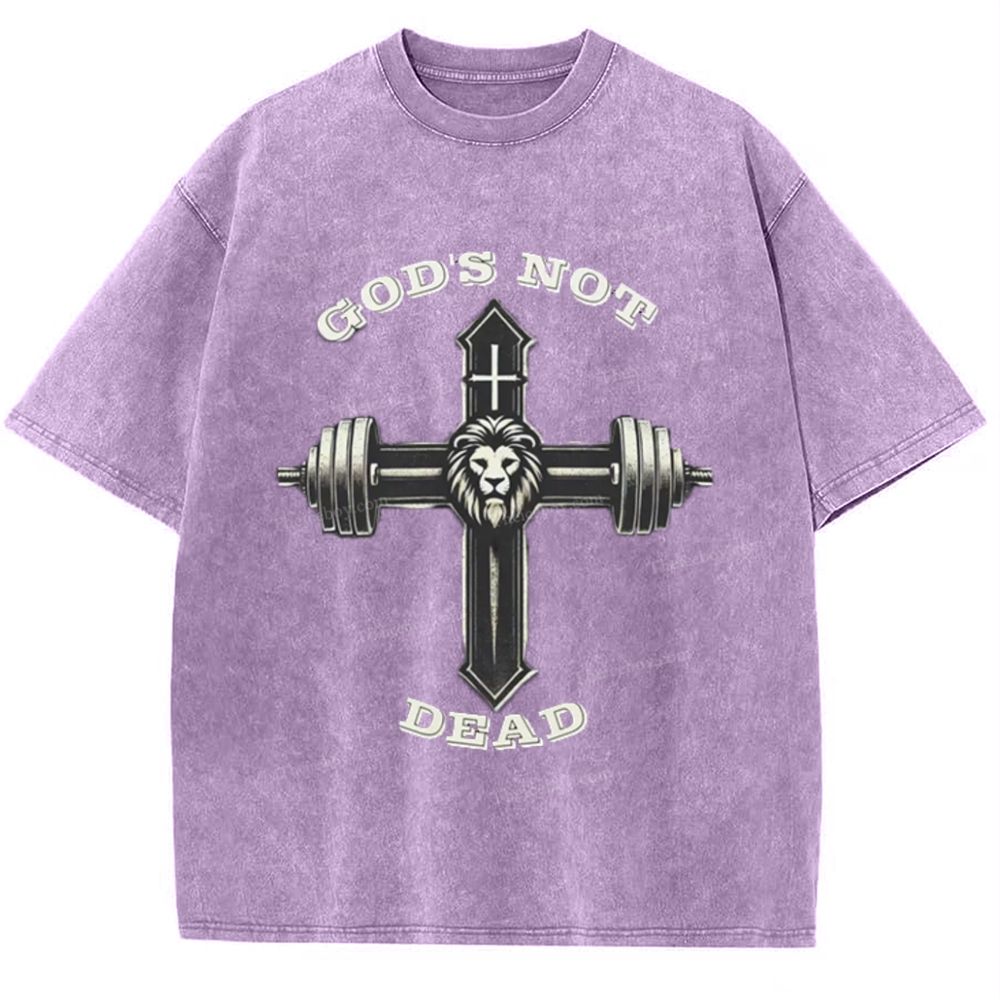 God's Not Dead Snowflake Vintage Washed T-Shirt