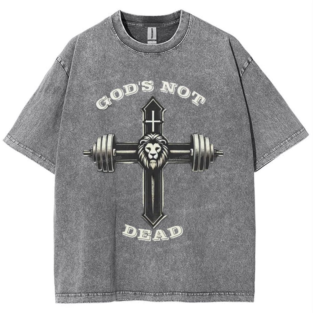 God's Not Dead Snowflake Vintage Washed T-Shirt