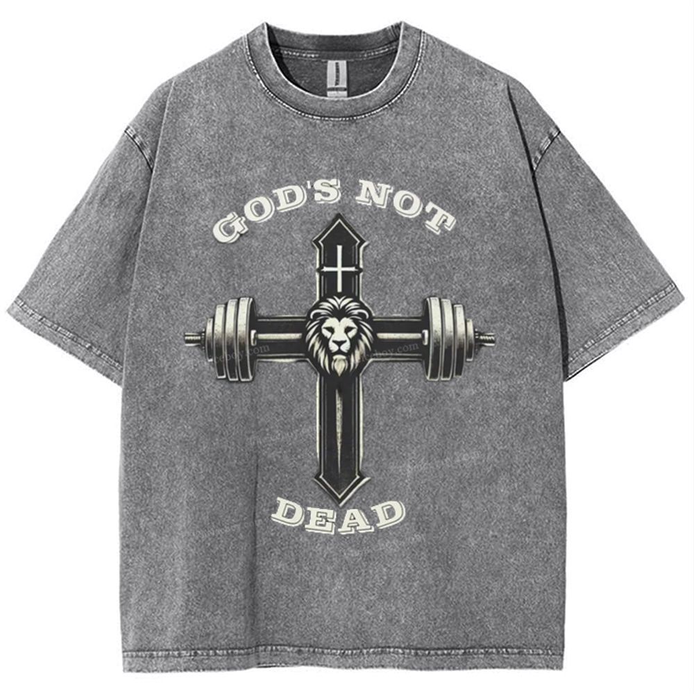 God's Not Dead Snowflake Vintage Washed T-Shirt