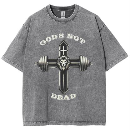 God's Not Dead Snowflake Vintage Washed T-Shirt