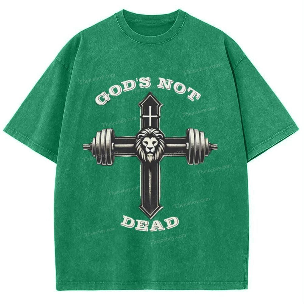 God's Not Dead Snowflake Vintage Washed T-Shirt