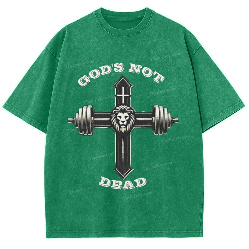 God's Not Dead Snowflake Vintage Washed T-Shirt