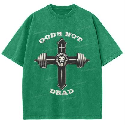 God's Not Dead Snowflake Vintage Washed T-Shirt