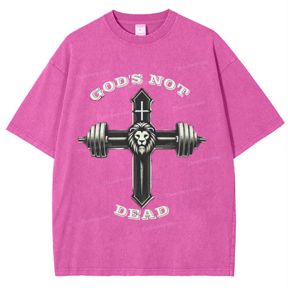 God's Not Dead Snowflake Vintage Washed T-Shirt