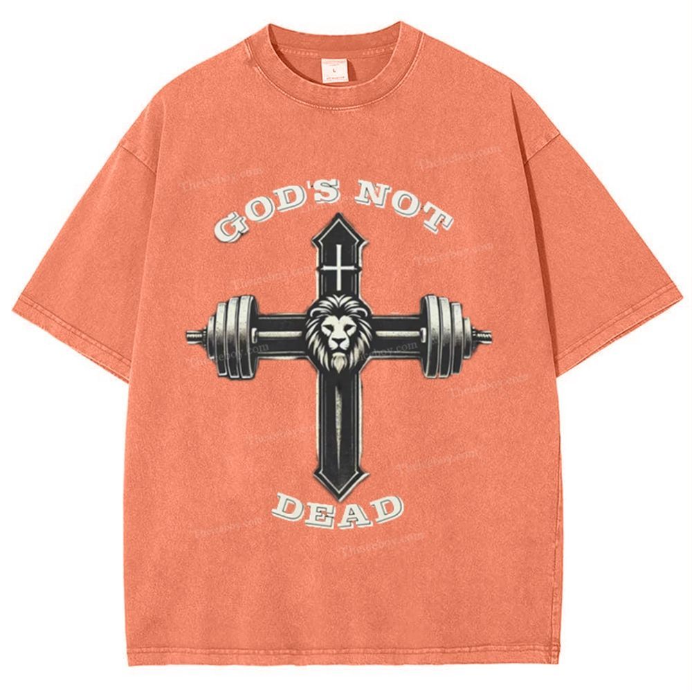 God's Not Dead Snowflake Vintage Washed T-Shirt
