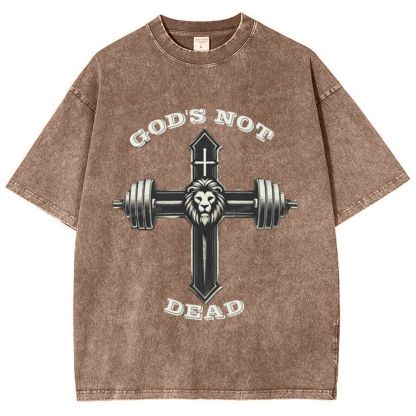 God's Not Dead Snowflake Vintage Washed T-Shirt