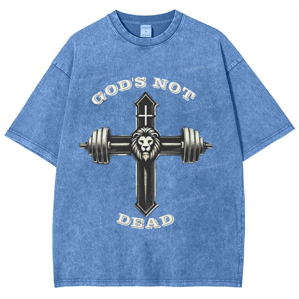 God's Not Dead Snowflake Vintage Washed T-Shirt