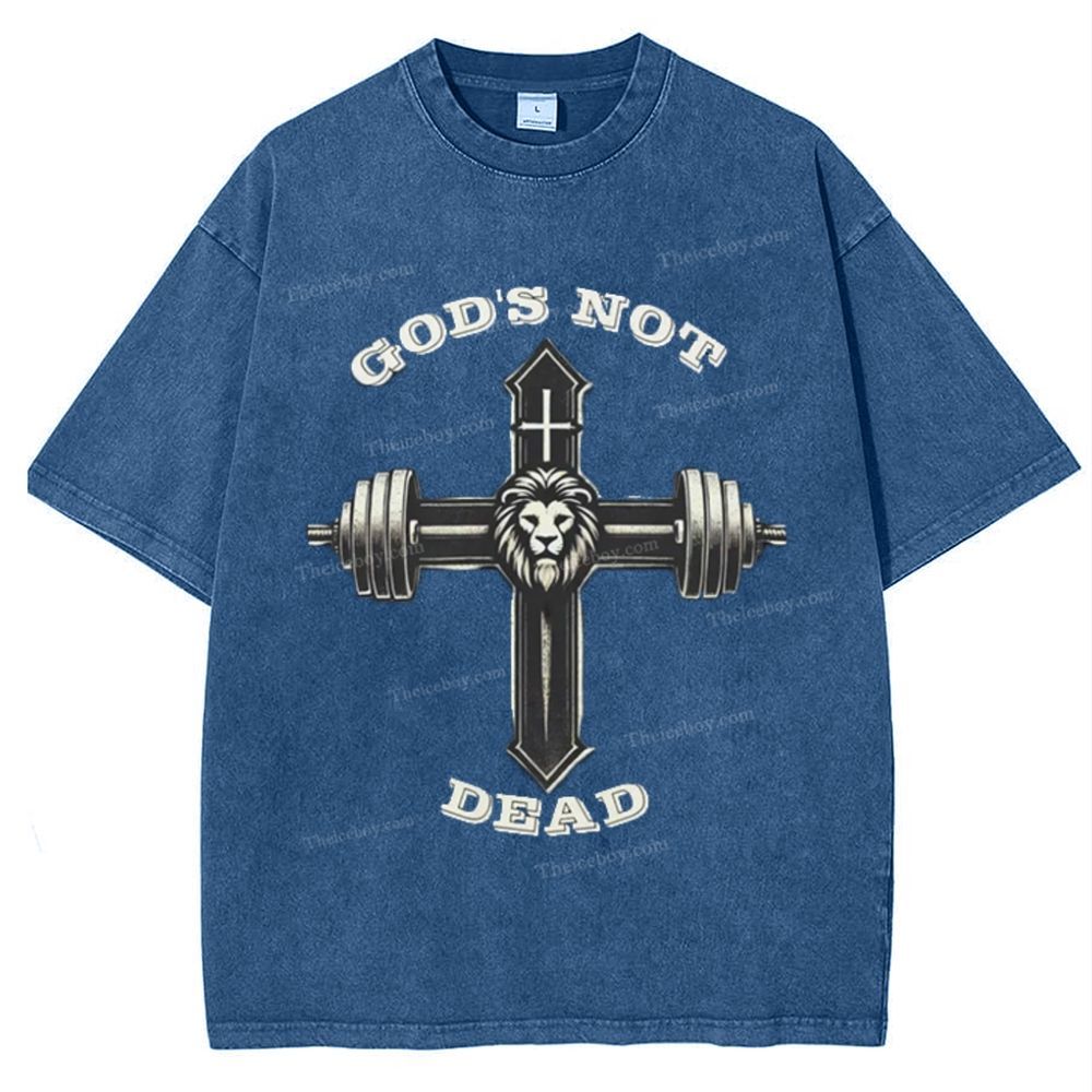 God's Not Dead Snowflake Vintage Washed T-Shirt