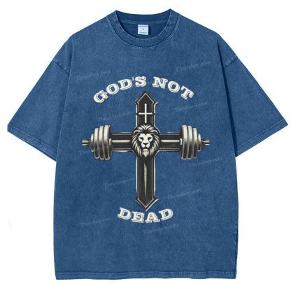 God's Not Dead Snowflake Vintage Washed T-Shirt