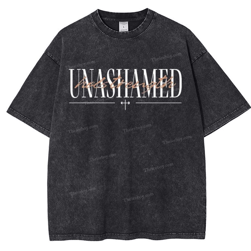 Unashamed Snowflake Vintage Washed T-Shirt