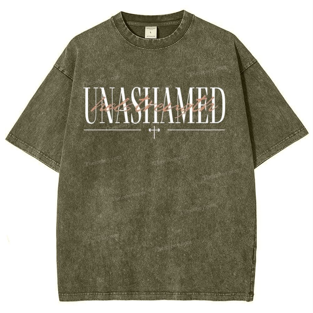 Unashamed Snowflake Vintage Washed T-Shirt