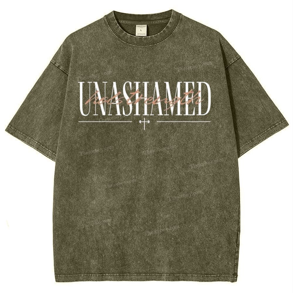 Unashamed Snowflake Vintage Washed T-Shirt