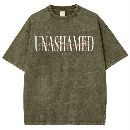 Unashamed Snowflake Vintage Washed T-Shirt