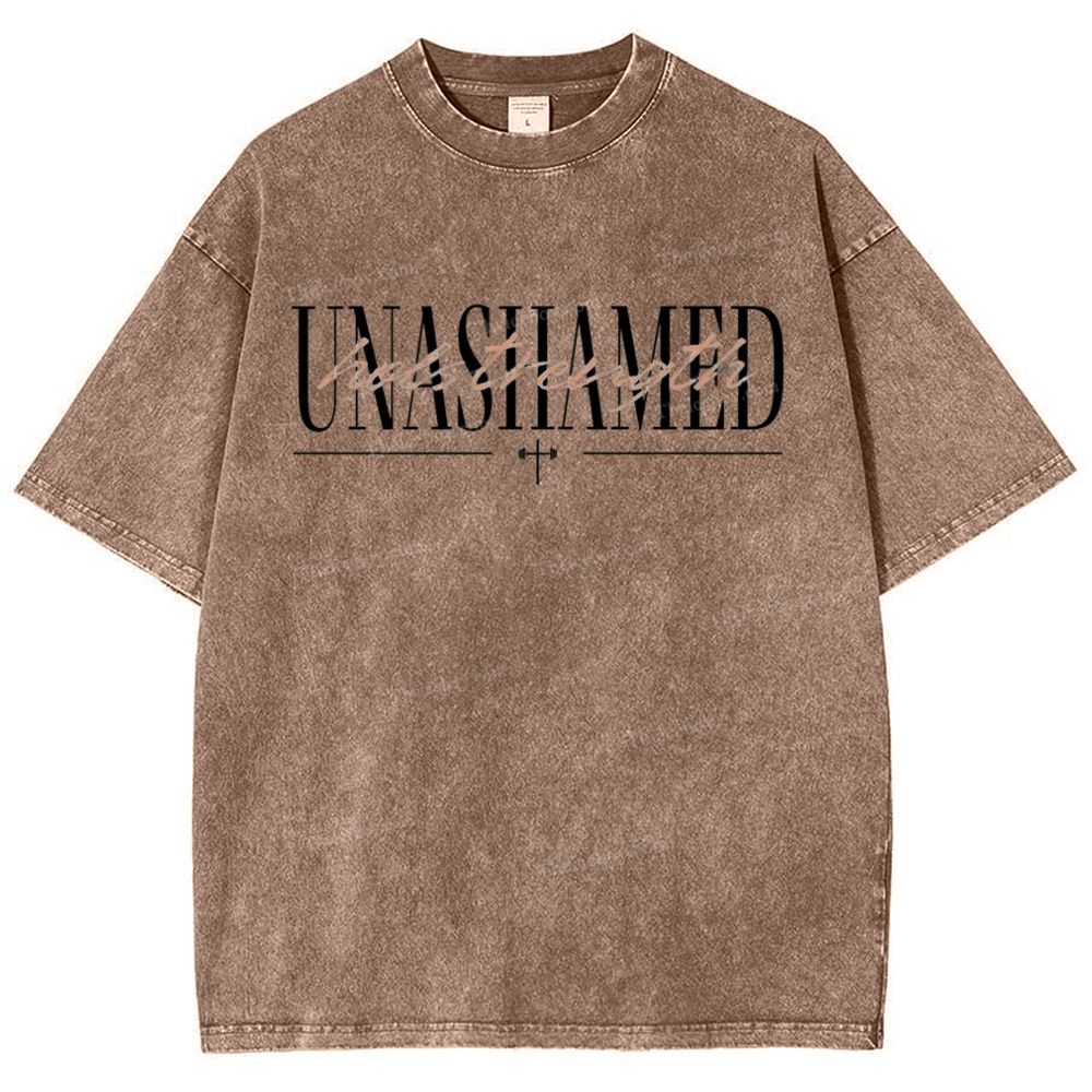 Unashamed Snowflake Vintage Washed T-Shirt