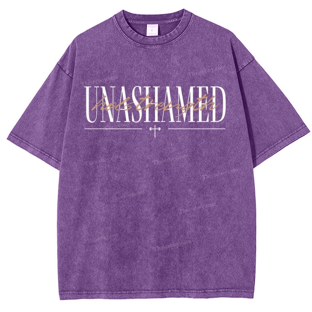 Unashamed Snowflake Vintage Washed T-Shirt