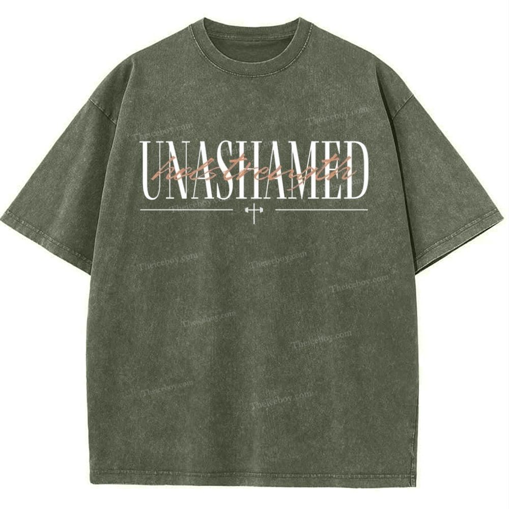 Unashamed Snowflake Vintage Washed T-Shirt