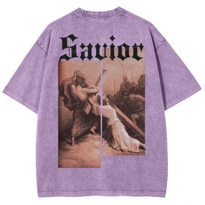 Sacrifice Snowflake Vintage Cotton T-Shirt