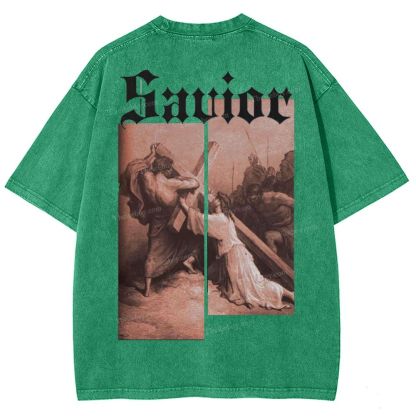 Sacrifice Snowflake Vintage Cotton T-Shirt