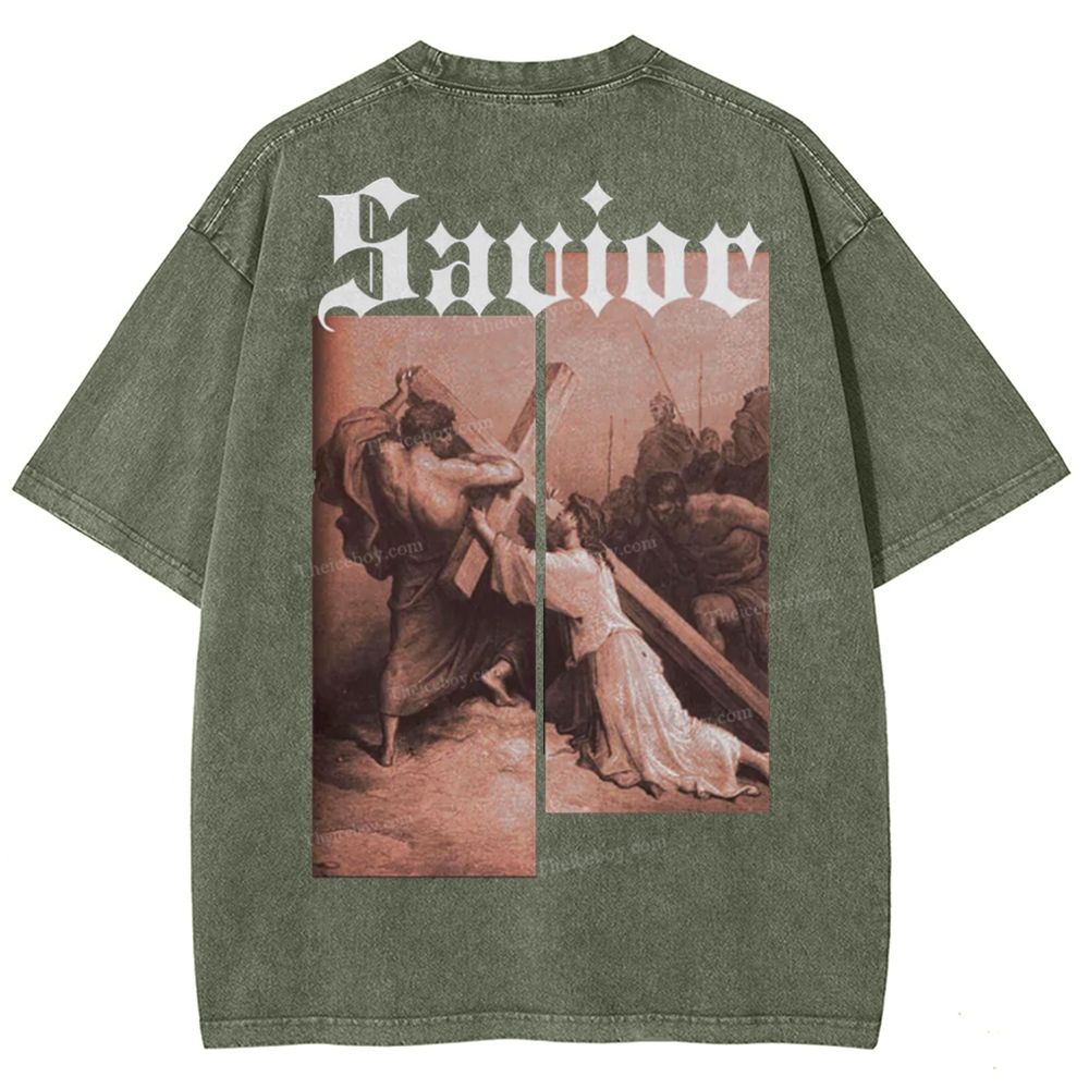 Sacrifice Snowflake Vintage Cotton T-Shirt