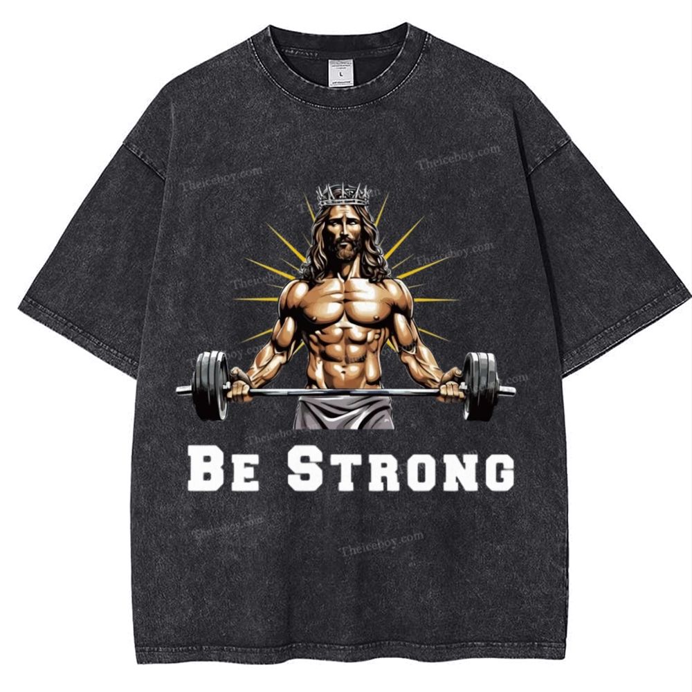 Be Strong Snowflake Vintage Washed T-Shirt