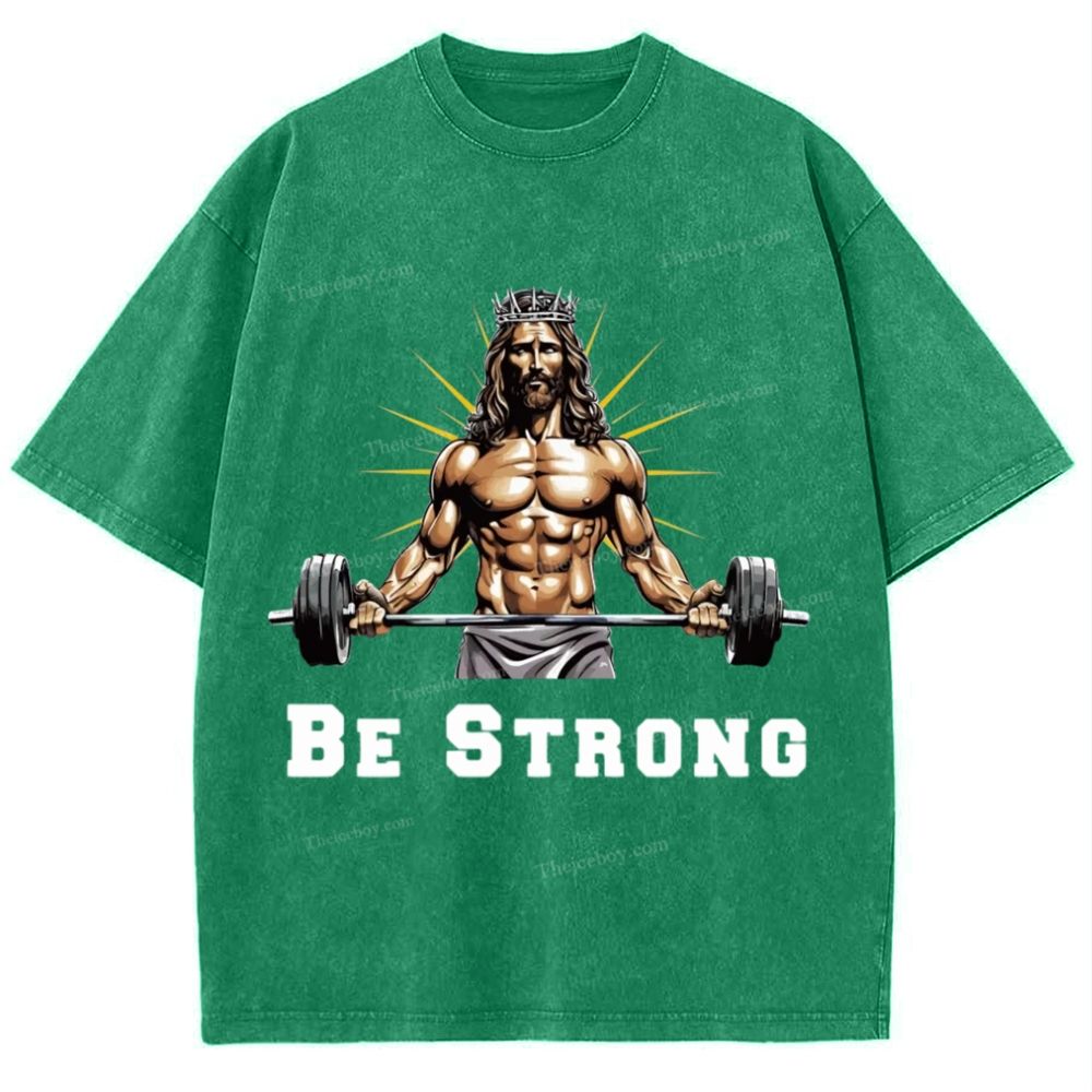Be Strong Snowflake Vintage Washed T-Shirt