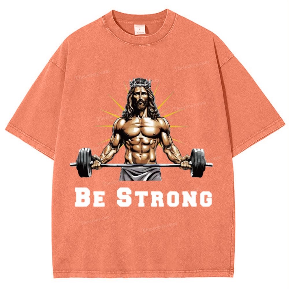 Be Strong Snowflake Vintage Washed T-Shirt