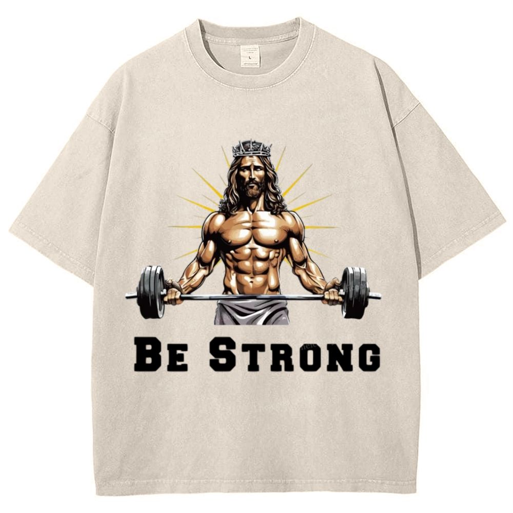 Be Strong Snowflake Vintage Washed T-Shirt