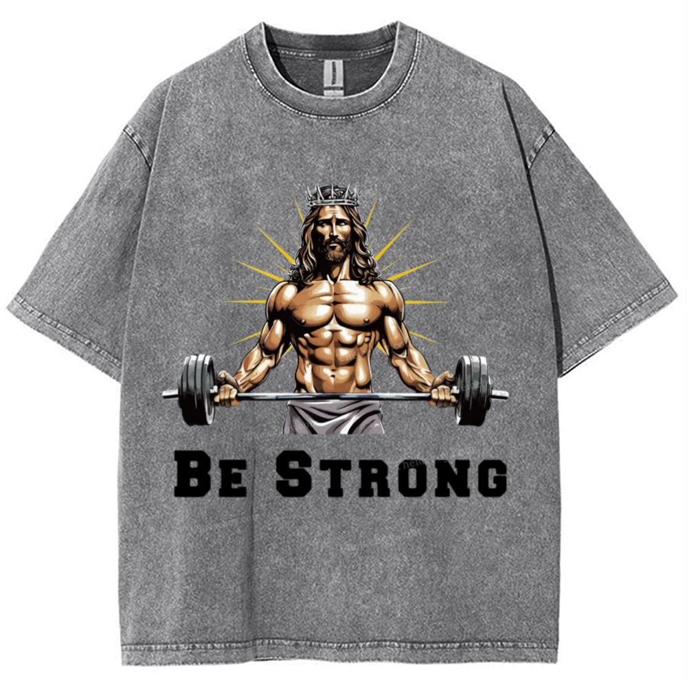 Be Strong Snowflake Vintage Washed T-Shirt