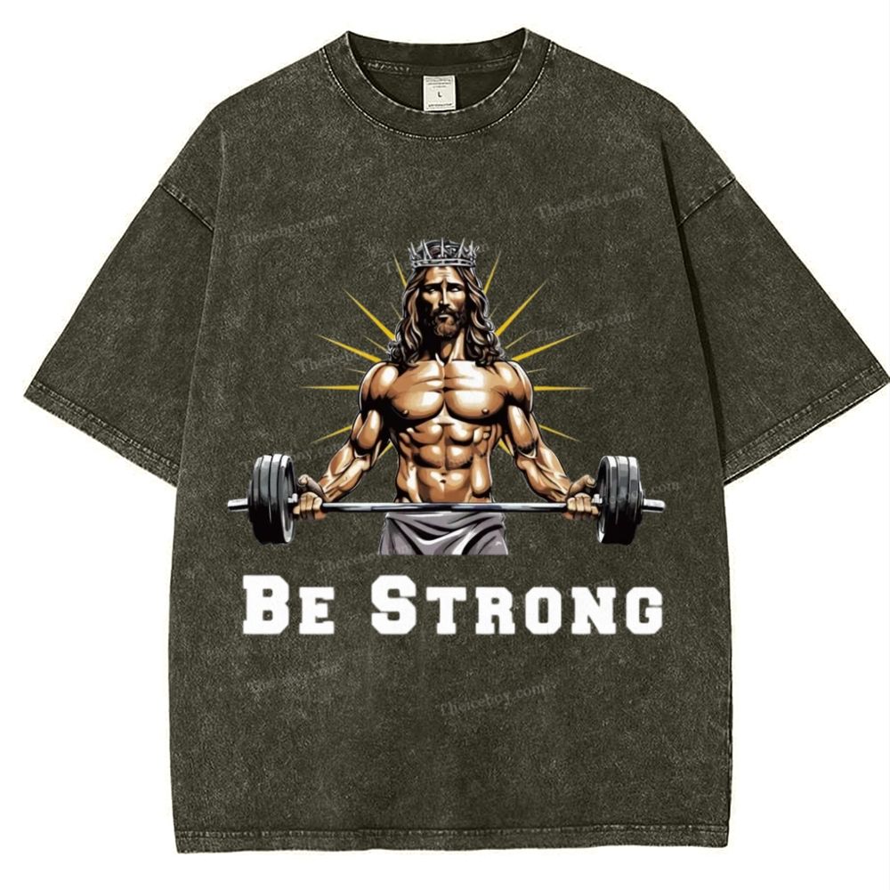 Be Strong Snowflake Vintage Washed T-Shirt