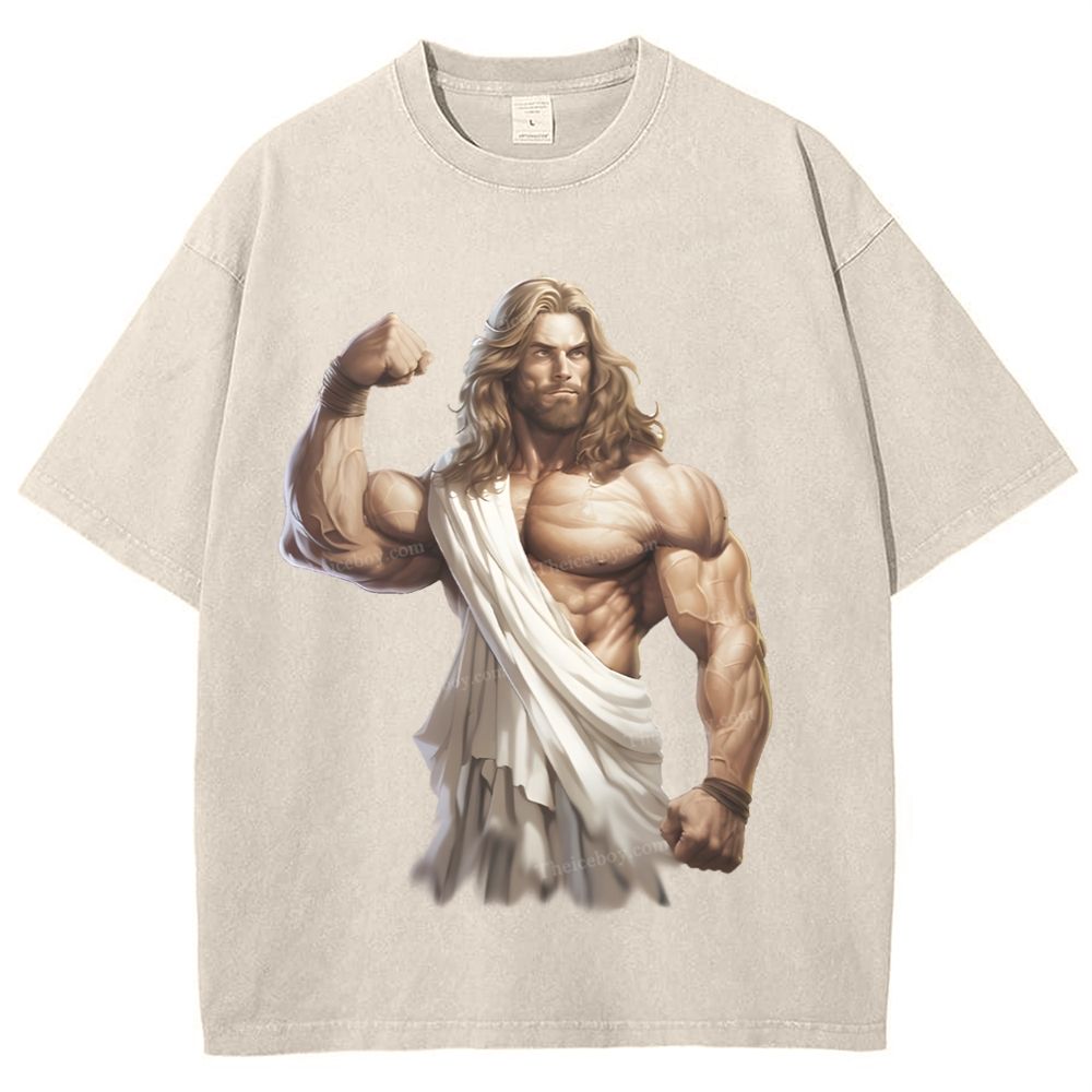 Nazarene Flex Snowflake Vintage Washed T-Shirt