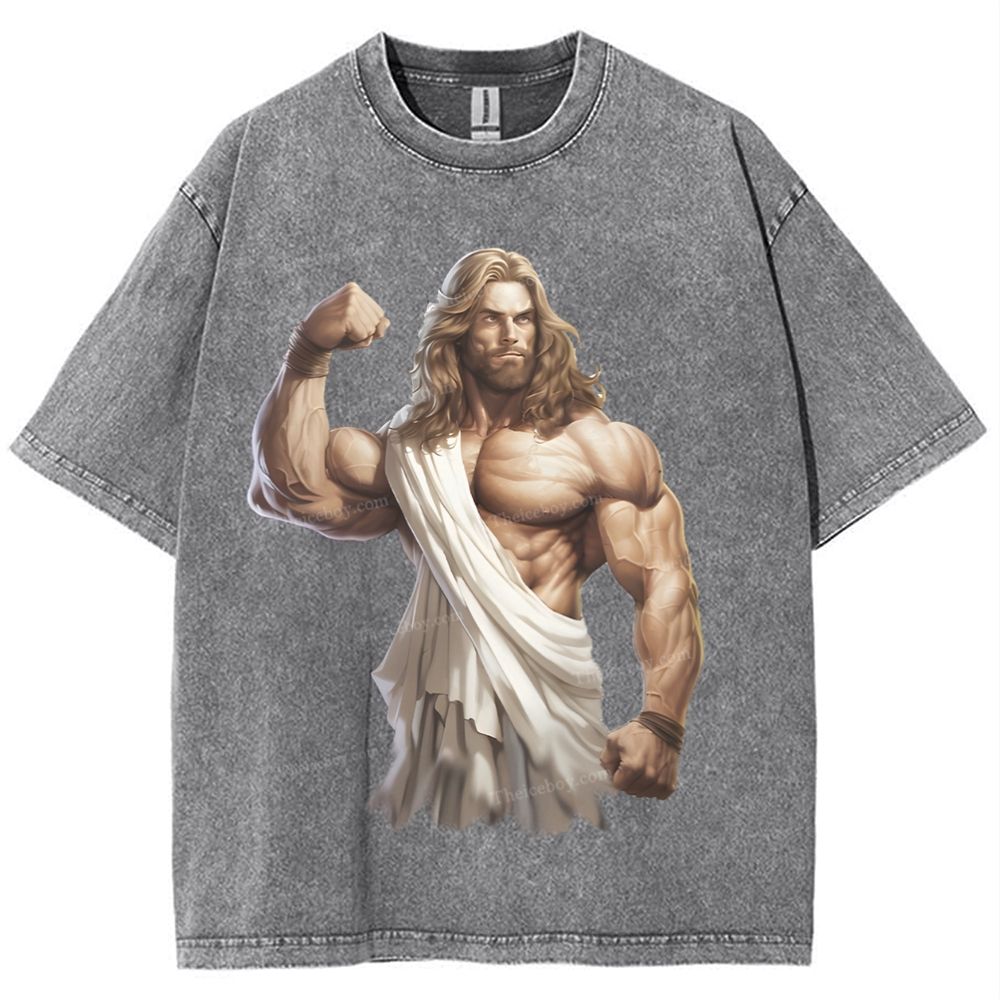 Nazarene Flex Snowflake Vintage Washed T-Shirt