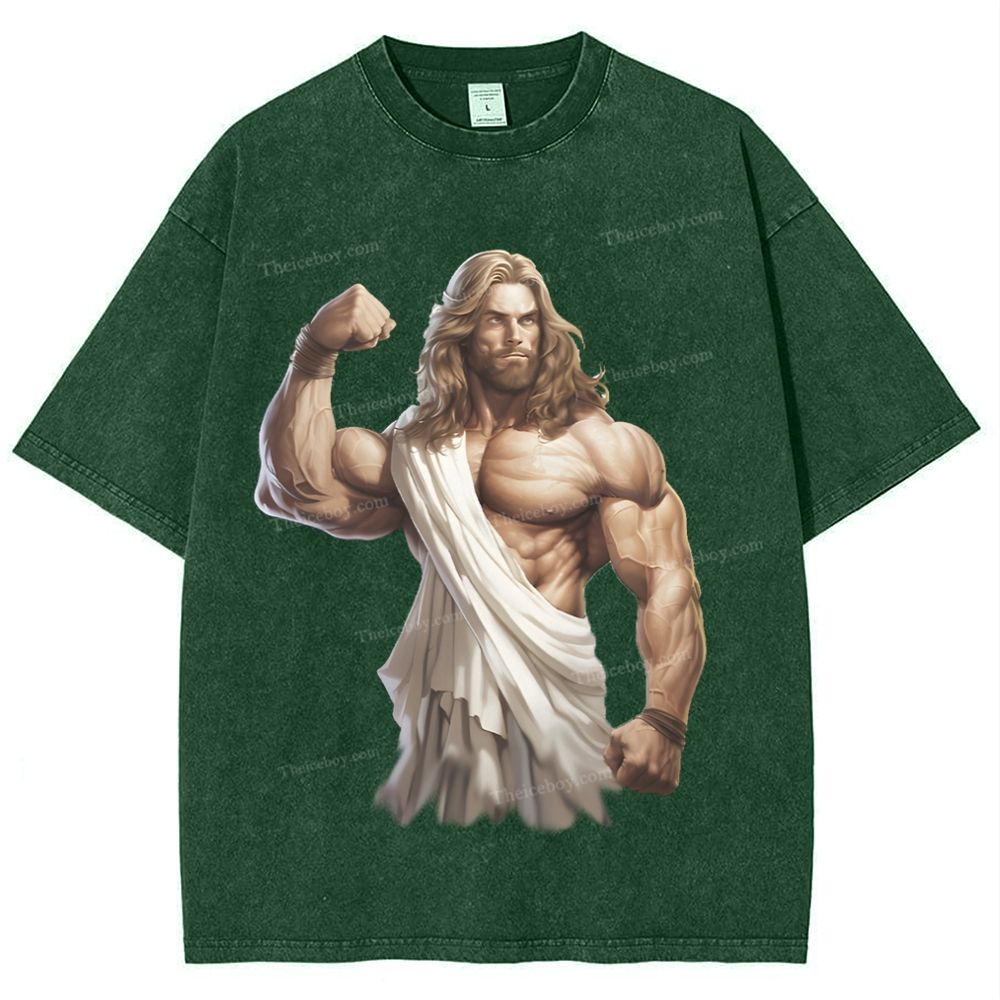 Nazarene Flex Snowflake Vintage Washed T-Shirt