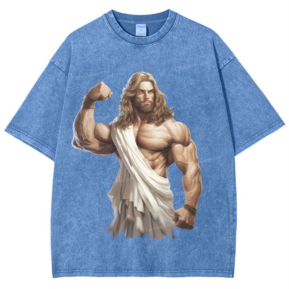 Nazarene Flex Snowflake Vintage Washed T-Shirt