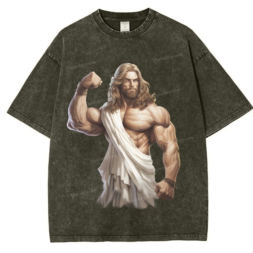 Nazarene Flex Snowflake Vintage Washed T-Shirt