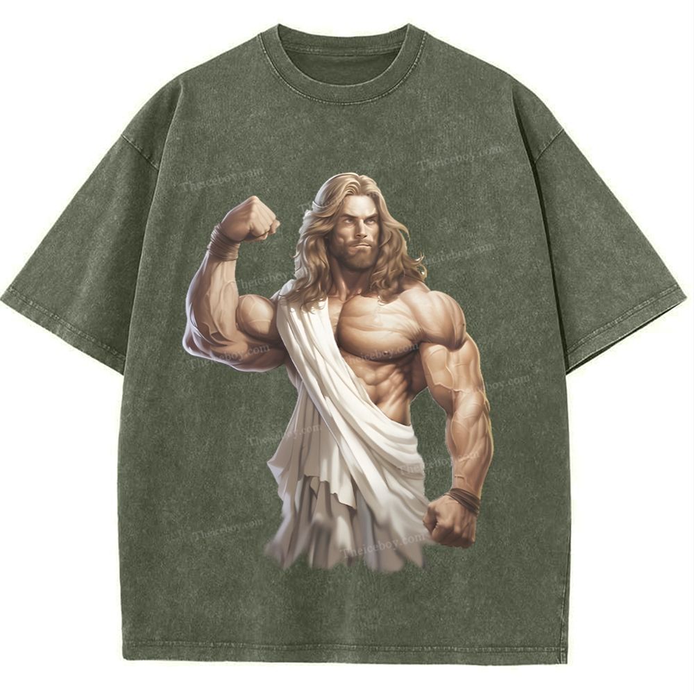 Nazarene Flex Snowflake Vintage Washed T-Shirt