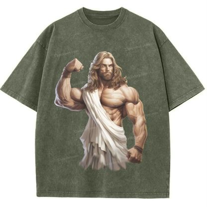 Nazarene Flex Snowflake Vintage Washed T-Shirt