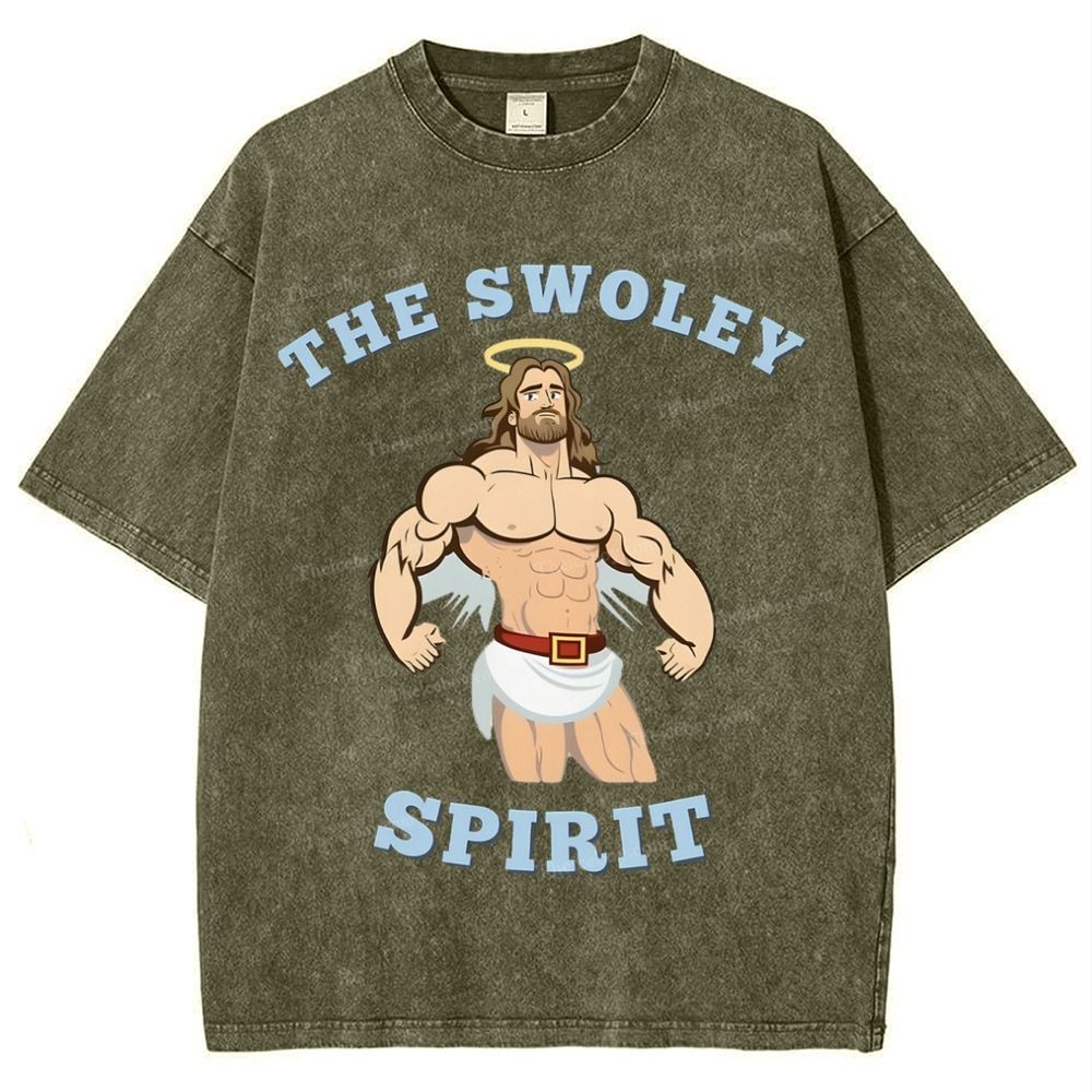 The Swoley Spirit Snowflake Vintage Washed T-Shirt