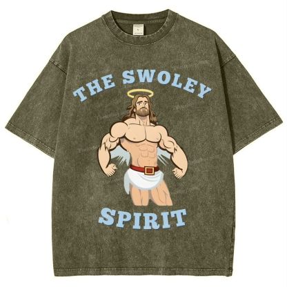 The Swoley Spirit Snowflake Vintage Washed T-Shirt