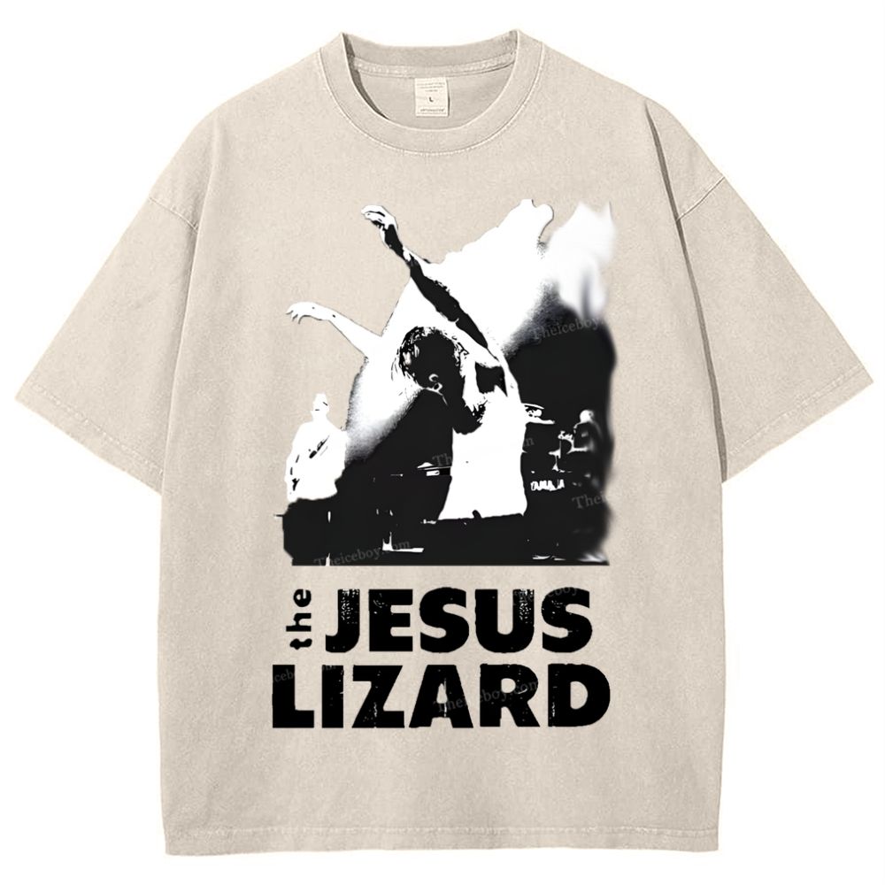 The Jesus Lizard Snowflake Vintage Washed T-Shirt