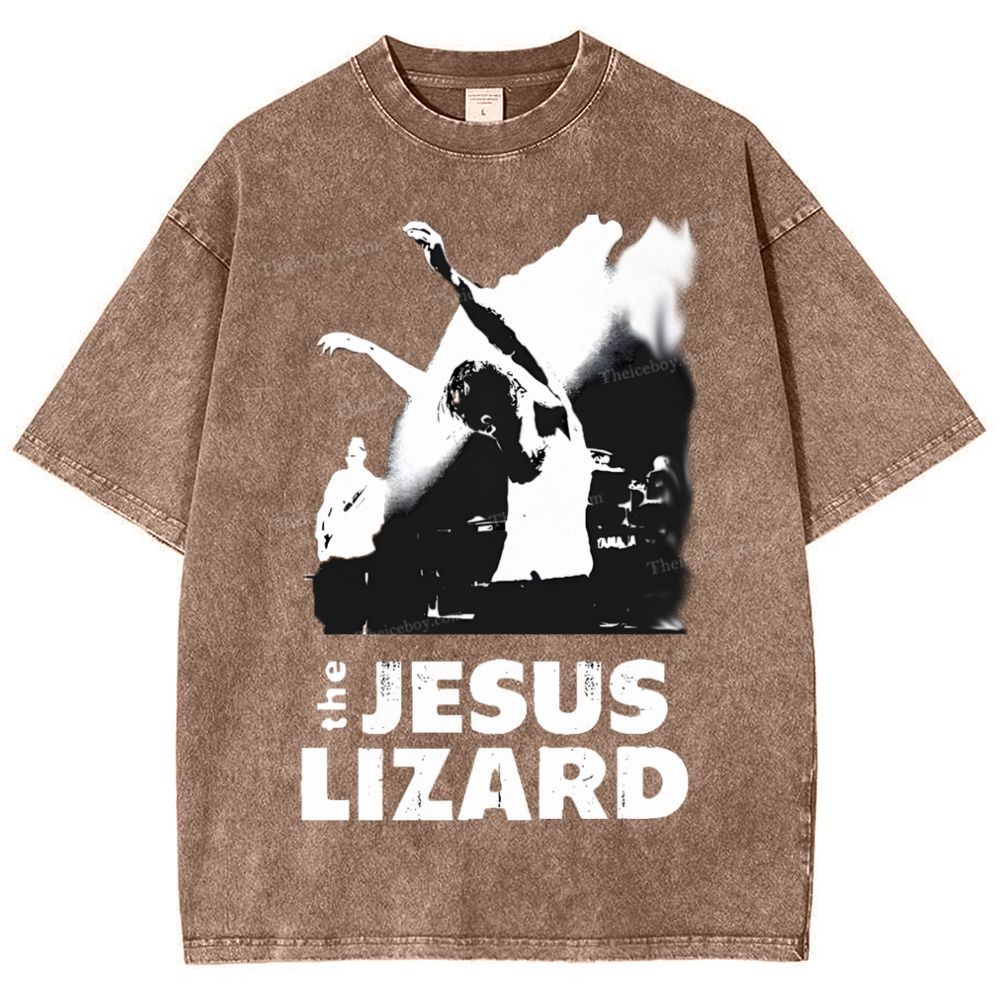 The Jesus Lizard Snowflake Vintage Washed T-Shirt
