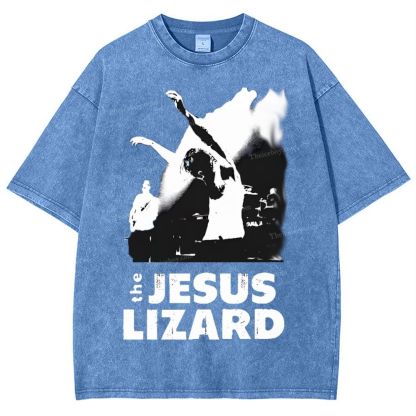 The Jesus Lizard Snowflake Vintage Washed T-Shirt